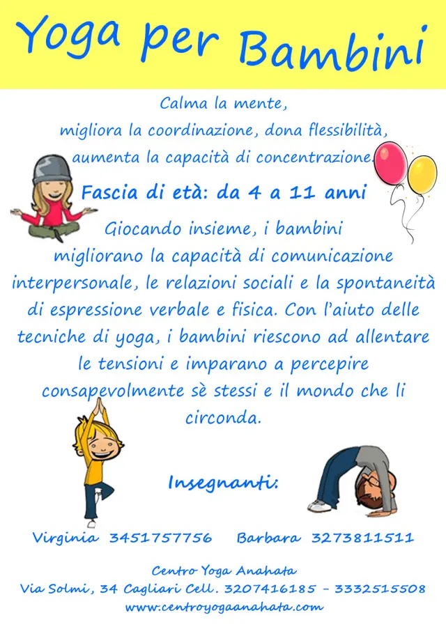 Yoga per bambini