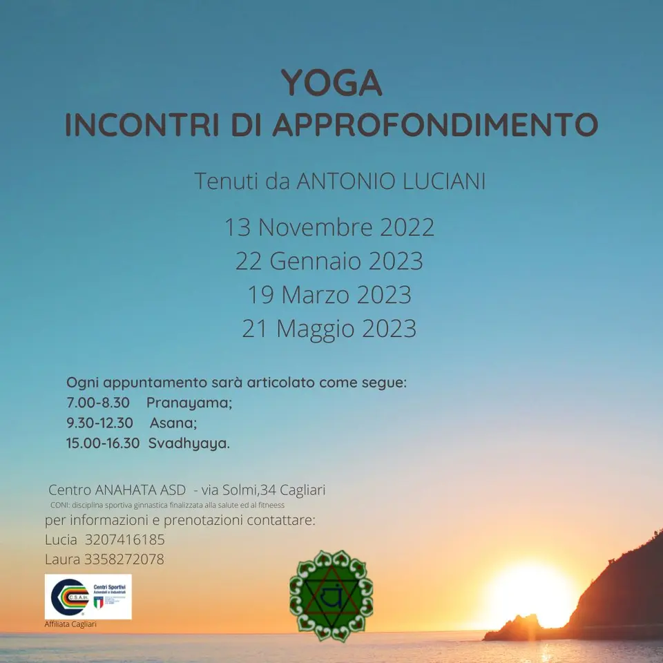 Incontri di Approfondimento - Hatha Yoga