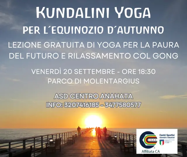 Kundalini Yoga per l'Equinozio d'Autunno 2024